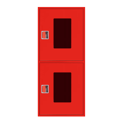 Шкаф пожарный ШПК 320 НОК навесной, открытый, красный